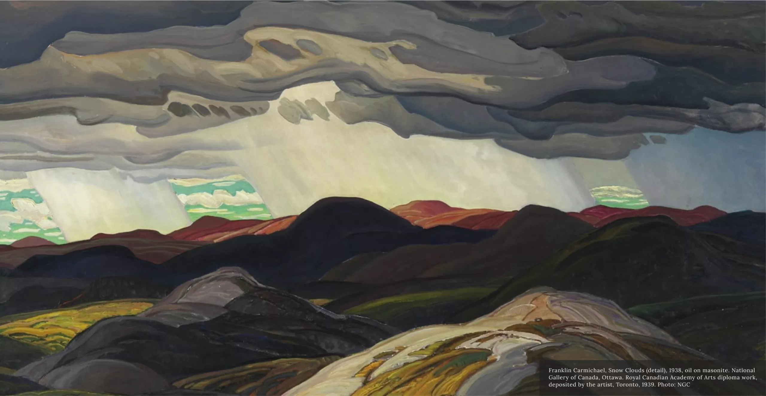 A.J. Casson, Grey Day Quebec, 1968